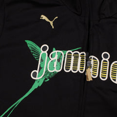 Puma Retro Jamaica Trackjacket in Schwarz Grün Gelb Größe L
