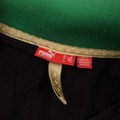 Puma Retro Jamaica Trackjacket in Schwarz Grün Gelb Größe L