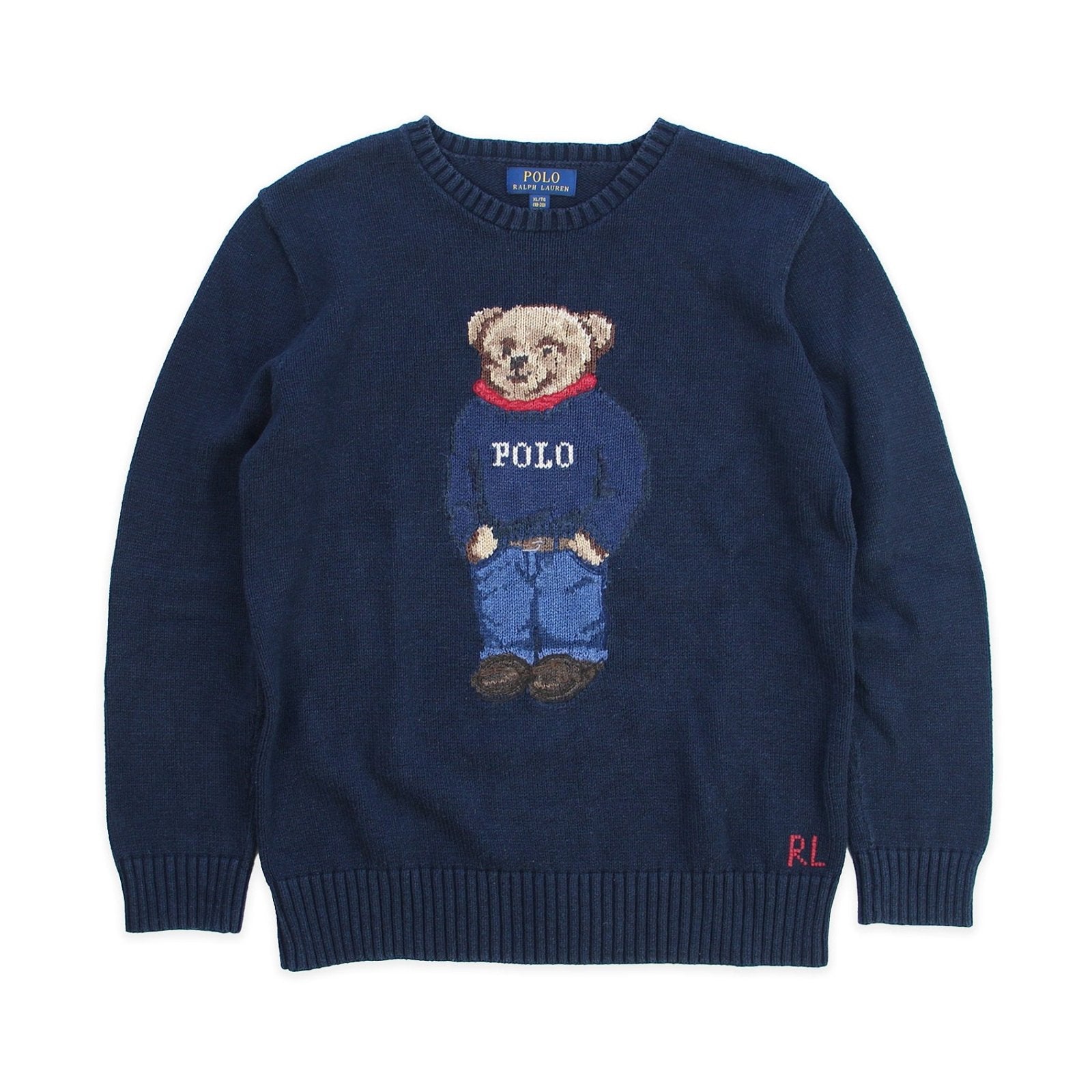 Ralph Lauren Bär Strickpullover