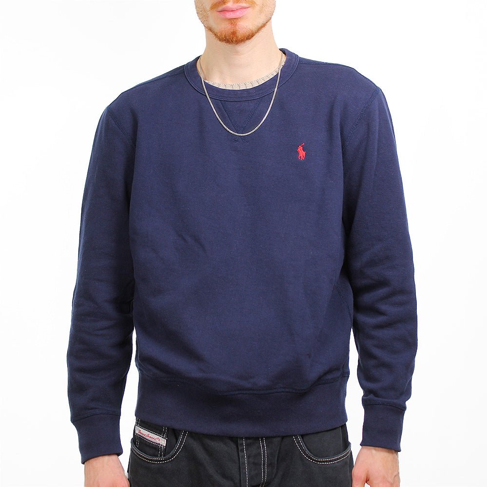 Ralph Lauren Basic Pullover - Farbe: Navy - Größe: M - VintageR2