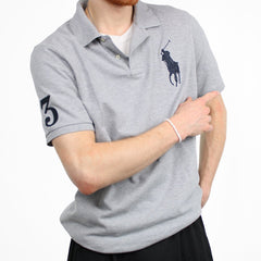 Ralph Lauren Big Pony Chief Keef Polo - Farbe: Grey - Größe: XL - VintageR2
