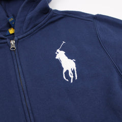 Ralph Lauren Big Pony Hoodie - Farbe: Navy - Größe: S - VintageR2