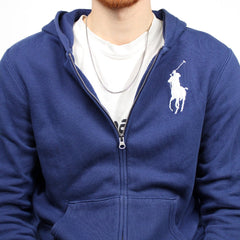 Ralph Lauren Big Pony Hoodie - Farbe: Navy - Größe: S - VintageR2
