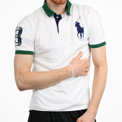 Ralph Lauren Big Pony Vintage Polo - Farbe: White - Größe: S - VintageR2