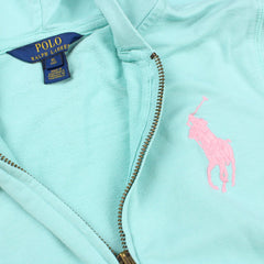 Ralph Lauren Chief Keef Hoodie - Farbe: Turquoise - Größe: S - VintageR2