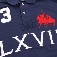 Ralph Lauren Chief Keef LXVII Shirt - Farbe: Navy - Größe: S - VintageR2