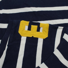 Ralph Lauren Chief Keef Polo in Marineblau Weiß Größe S