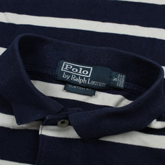 Ralph Lauren Chief Keef Polo in Marineblau Weiß Größe S