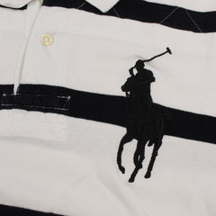 Ralph Lauren Chief Keef Polo in Schwarz Weiß Größe M