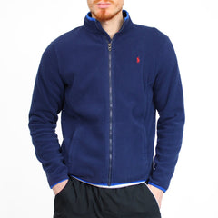 Ralph Lauren Fleece - Farbe: navy - Größe: M - VintageR2