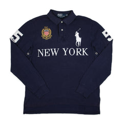 Ralph Lauren New York Polo in Marineblau Größe M