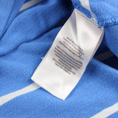 Ralph Lauren Polo Shirt gestreift - Farbe: LightSkyBlue - Größe: S - VintageR2