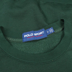 Ralph Lauren Polo Sports Sweatshirt - Farbe: Green - Größe: M - VintageR2