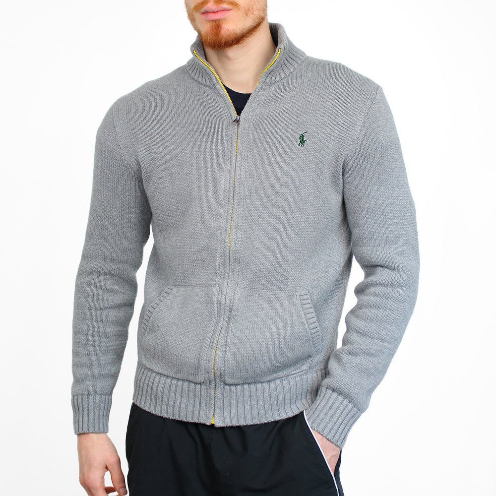 Ralph Lauren Premium Troyer - Farbe: Grey - Größe: M - VintageR2
