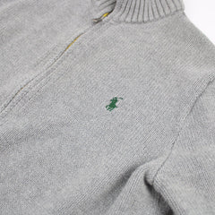 Ralph Lauren Premium Troyer - Farbe: Grey - Größe: M - VintageR2