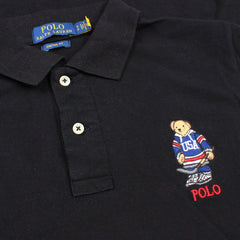 Ralph Lauren Teddy Polo Shirt - Farbe: Black - Größe: S - VintageR2