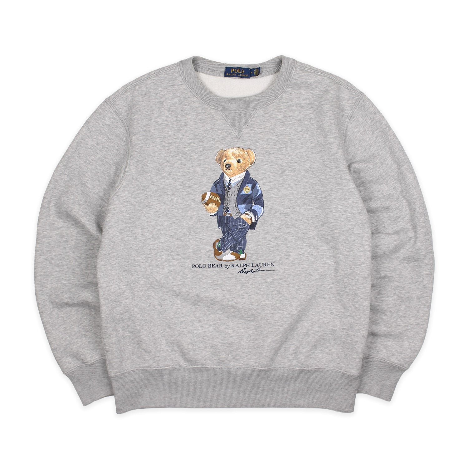 Ralph Lauren Teddy Sweater in Grau Größe M