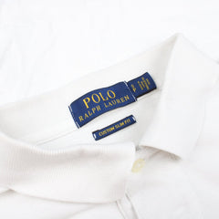 Ralph Lauren Teddybär Polo Shirt - Farbe: White - Größe: S - VintageR2