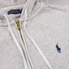 Ralph Lauren Vintage Basic Hoodie - Farbe: Grey - Größe: S - VintageR2