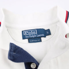 Ralph Lauren Vintage Big Pony Shirt - Farbe: White - Größe: XL - VintageR2