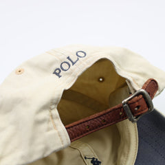 Ralph Lauren Vintage Cap Trashed - Farbe: Beige - Größe: One Size - VintageR2