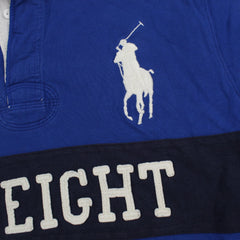 Ralph Lauren Vintage Chief Keef in Blau Schwarz Größe XL