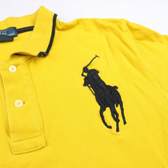 Ralph Lauren Vintage Chief Keef Longsleeve - Farbe: Gold - Größe: M - VintageR2