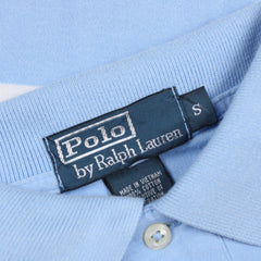 Ralph Lauren Vintage Polo Shirt - Farbe: LightSkyBlue - Größe: M - VintageR2