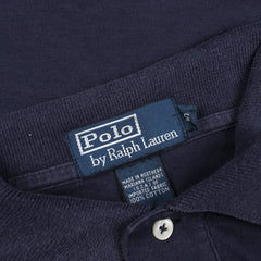 Ralph Lauren Vintage Polo Shirt Made In USA - Farbe: Navy - Größe: L - VintageR2