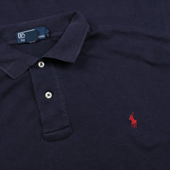 Ralph Lauren Vintage Polo Shirt Made In USA - Farbe: Navy - Größe: L - VintageR2