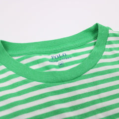 Ralph Lauren Vintage T-Shirt gestreift - Farbe: Green - Größe: S - VintageR2