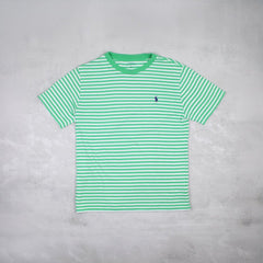 Ralph Lauren Vintage T-Shirt gestreift - Farbe: Green - Größe: S - VintageR2