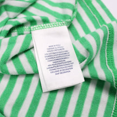 Ralph Lauren Vintage T-Shirt gestreift - Farbe: Green - Größe: S - VintageR2