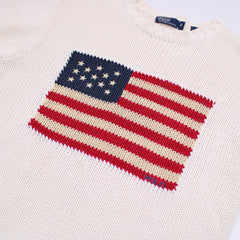 Ralph Lauren Vintage USA Sweater - Farbe: Beige - Größe: S - VintageR2