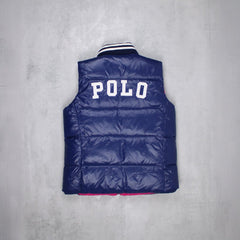 Ralph Lauren Vintage Wendeweste Glanz - Farbe: Pink - Größe: S - VintageR2