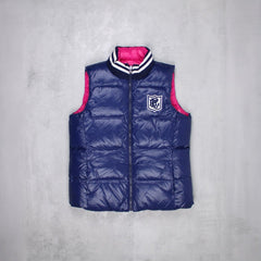 Ralph Lauren Vintage Wendeweste Glanz - Farbe: Pink - Größe: S - VintageR2