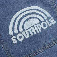 Southpole Vintage Jeans in Hellblau Größe L