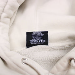 Stüssy Hoodie Spellout - Farbe: Beige - Größe: L - VintageR2