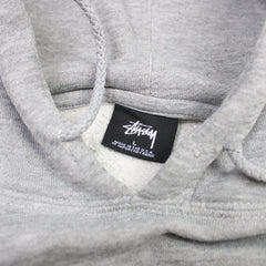 Stüssy International Vintage Hoodie - Farbe: Grey - Größe: L - VintageR2