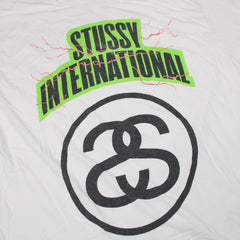 Stüssy International Vintage T - Shirt - Farbe: White - Größe: L - VintageR2
