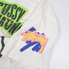 Stüssy International Vintage T - Shirt - Farbe: White - Größe: L - VintageR2