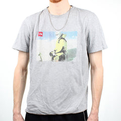 The North Face Vintage T - Shirt - Farbe: Grey - Größe: M - VintageR2
