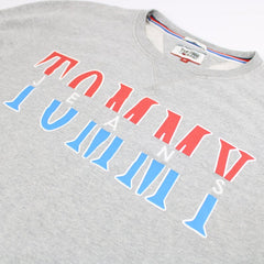 Tommy Jeans Vintage Sweater - Farbe: Grey - Größe: L - VintageR2