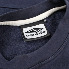 Umbro Vintage Sweater - Farbe: Navy - Größe: L - VintageR2
