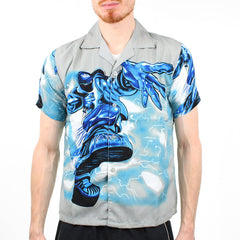 Vintage Limp Bizkit Polo Shirt - Farbe: Grey - Größe: M - VintageR2