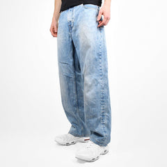 Vintage Pelle Pelle Baggy Jeans - Farbe: LightSkyBlue - Größe: L - VintageR2