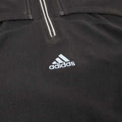 Adidas 2-in-1 Fleece Weste - Farbe: Black - Größe: L - vintageR2