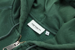 Carhartt Basic Sweatjacke - Farbe: Green - Größe: L - vintageR2