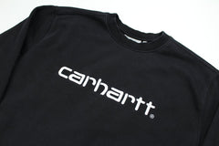 Carhartt WIP Spellout Sweater - Farbe: Black - Größe: M - vintageR2
