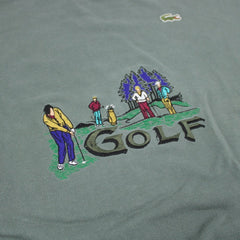 Lacost Vintage Golf Sweater - Farbe: Olive - Größe: XXL - vintageR2